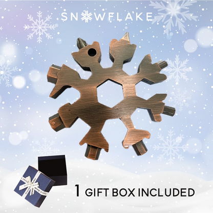 Snowflake - 18-in-1 Multi-Tool Christmas Gift Set 2026