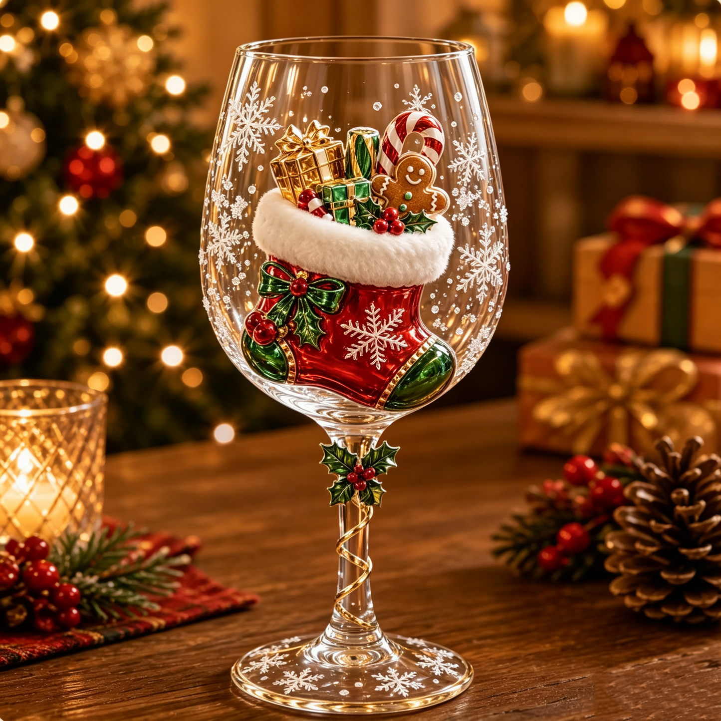🔥Last Day Sale 50% OFF🔥🎁Christmas 3D Wine Glass Collection Gift Box Set✨