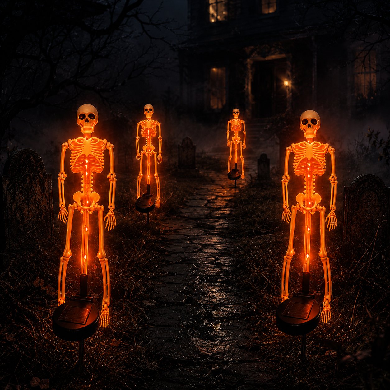 🔥 50% OFF TODAY💀 Solar Skeleton Yard Stake
