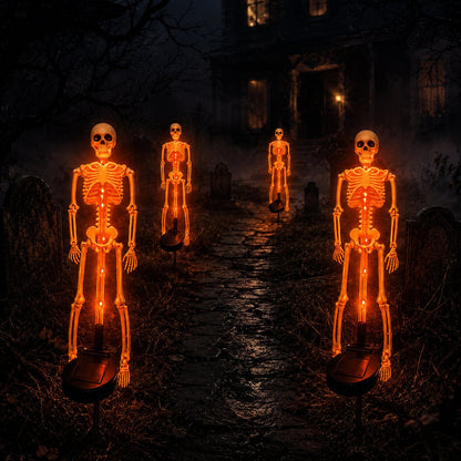🔥 50% OFF TODAY💀 Solar Skeleton Yard Stake
