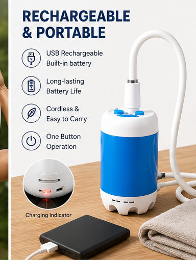 🔥LAST DAY 50% OFF🔥🚿 Rechargeable Portable Outdoor Shower
