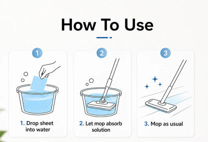 How to use floor cleaning sheets
