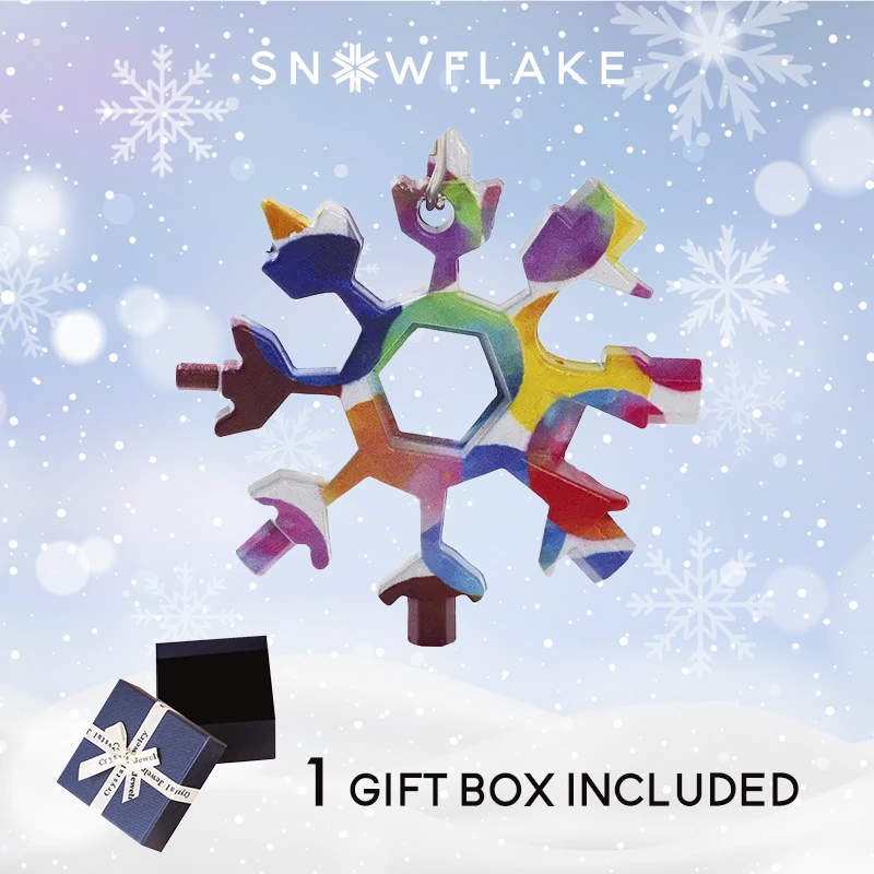 Snowflake - 18-in-1 Multi-Tool Christmas Gift Set 2026