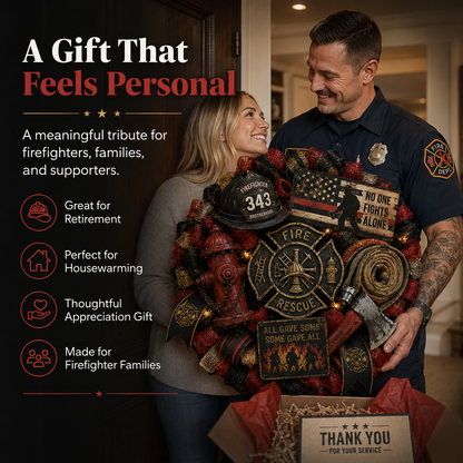 🔥Hot Sale 49% OFF🔥The FireHouse Wreath