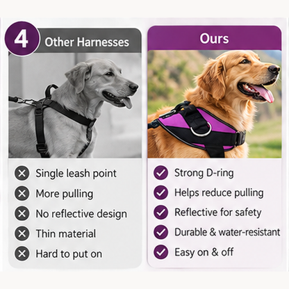 🐕 Limited time 50% off – Essential no-pull dog harness