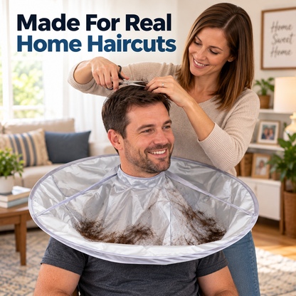 🔥Hot Sale 49% OFF🔥No-Mess Hair Cutting Cape
