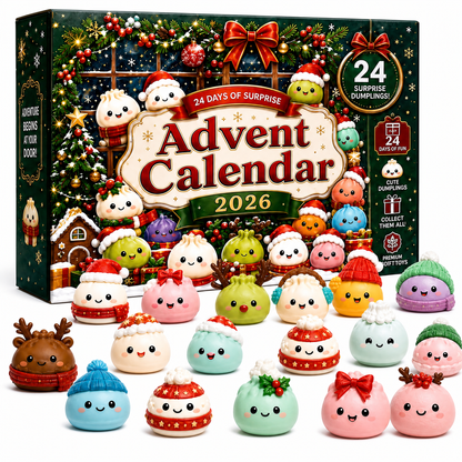 🔥Limited time 50% OFF —🎄 24 Days of Squishy Christmas Surprises