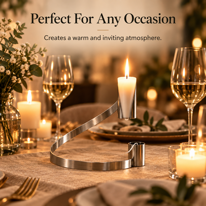 Loop Candleholder – 🔥A Flame That Comes Full Circle
