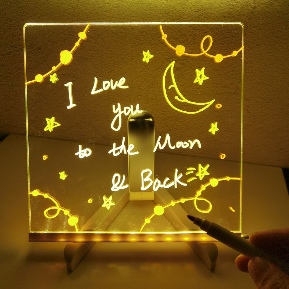 ✨LAST WEEK SPECIAL PRICE: ⏳🎨Luminous Led Drawing Board For Children