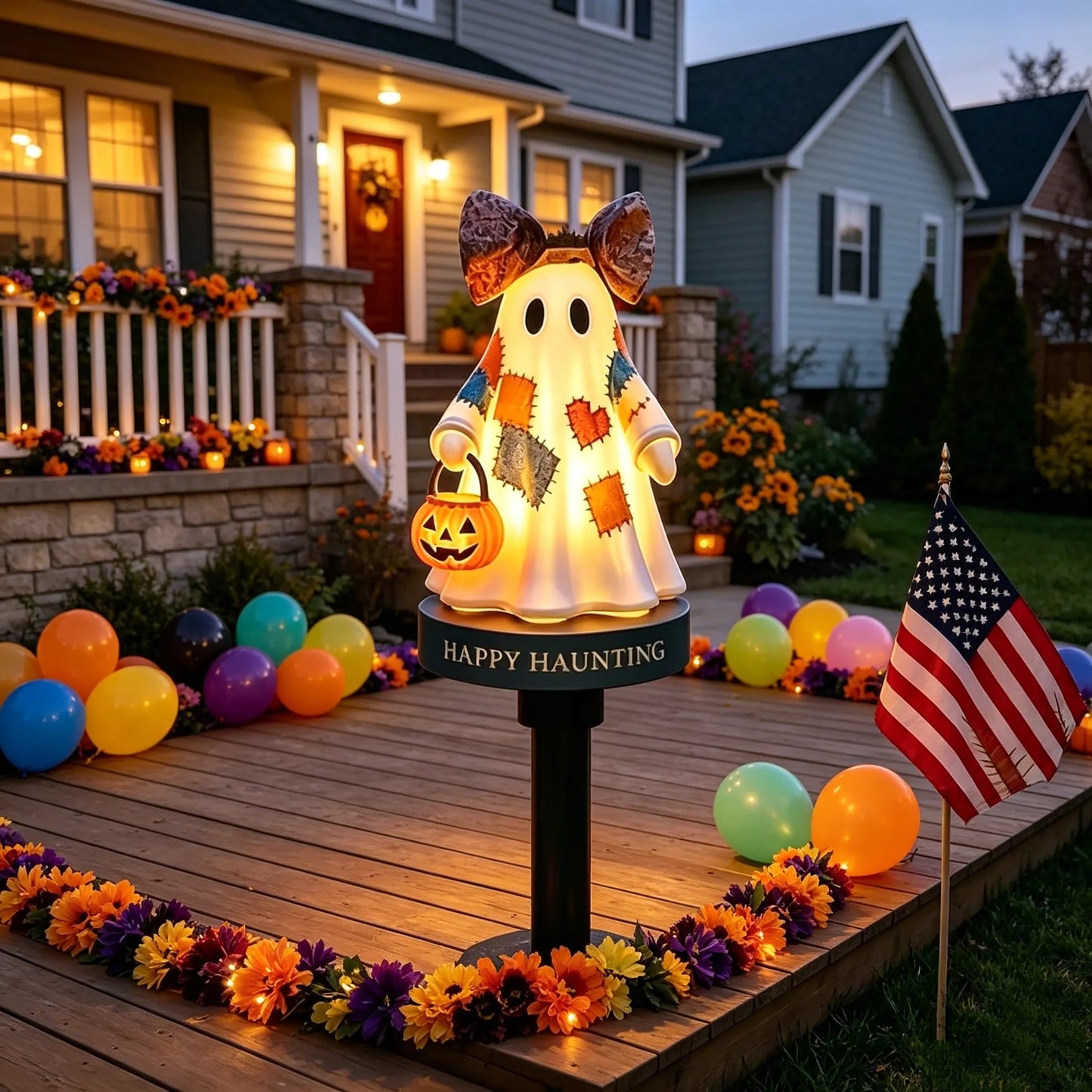 TODAY ONLY: 60% OFF 🔥 Solar Ghost Garden Light