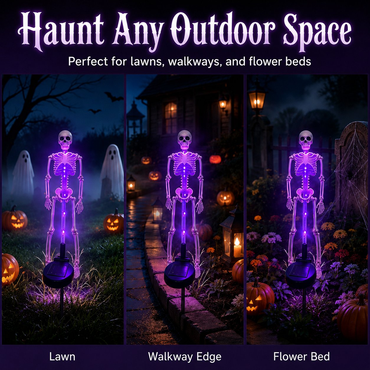 🔥 50% OFF TODAY💀 Solar Skeleton Yard Stake