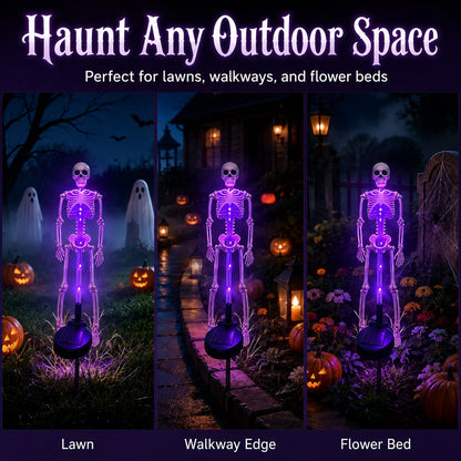 🔥 50% OFF TODAY💀 Solar Skeleton Yard Stake