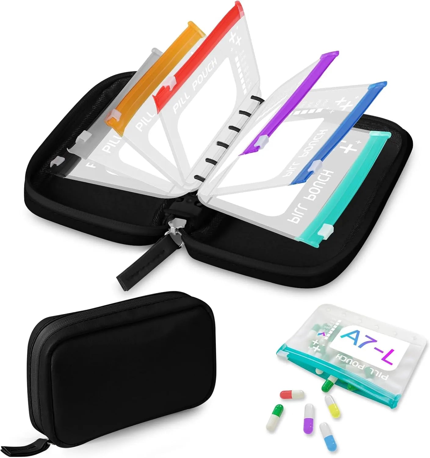 🏆Flash Sale⚡50K+ SOLD! Waterproof Pill Pouch Set-7Pcs Bags Inside