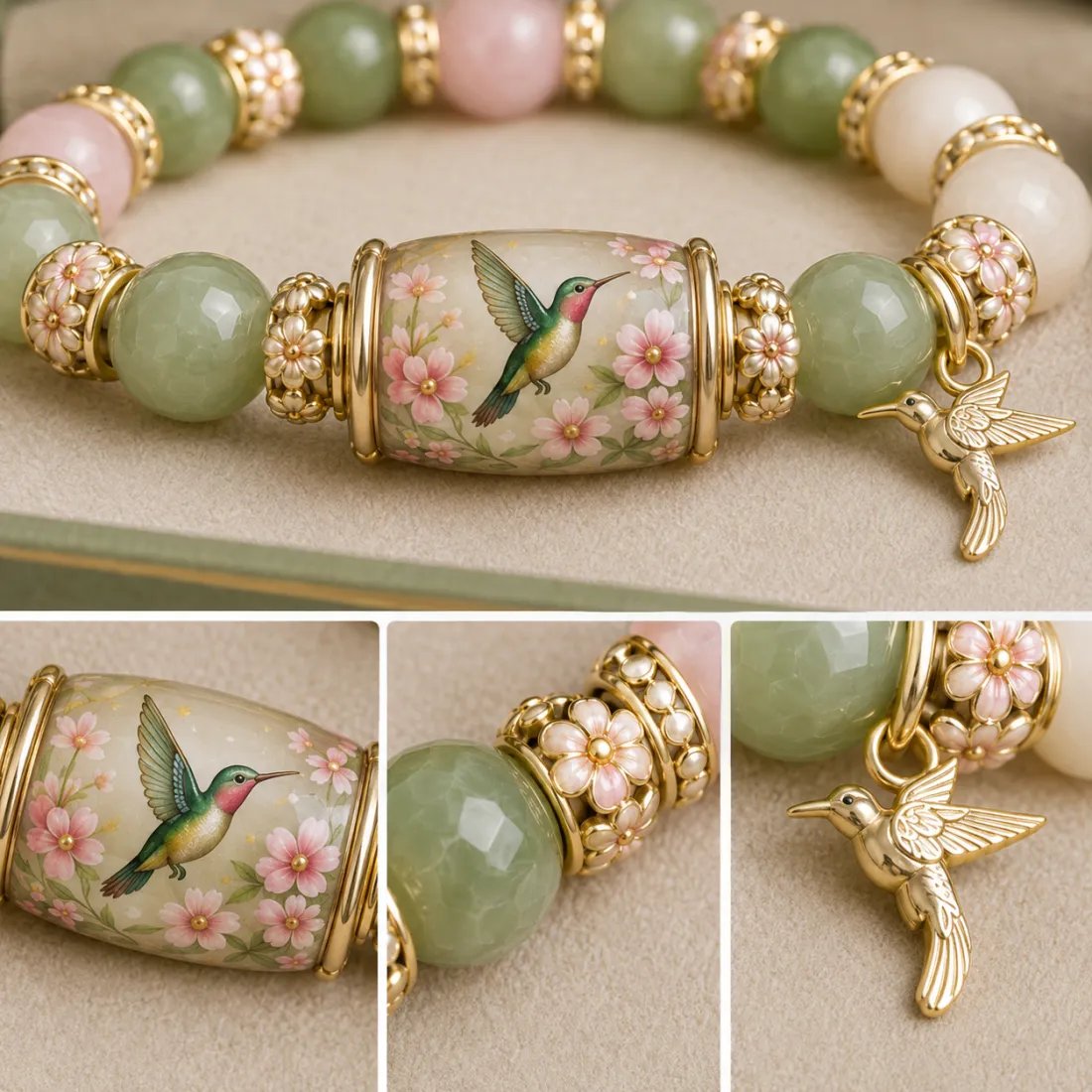 Love, Peace & Spring Blessings 🌿 | 2026 Limited Edition Handmade Bracelet