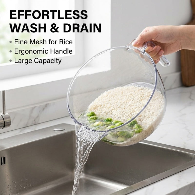 🔥50% OFF!Effortless Pouring Drain Basket