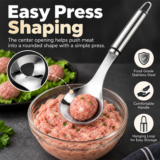 🔥 Limited-time 50% off —304 Stainless Steel Meatball Maker Spoon