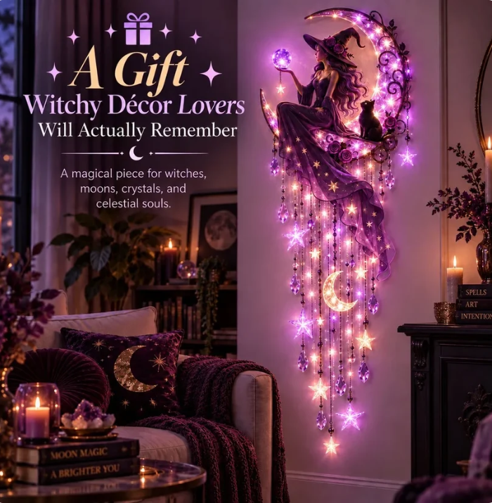 🌙✨ Add A Touch Of Witchy Magic To Any Empty Wall.