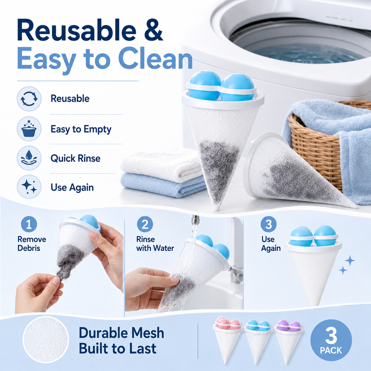 🔥Hot Sale 49% OFF🔥Washing Machine Filter Bag