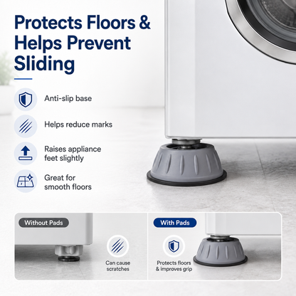 Anti-Vibration Washing Machine Foot Pads