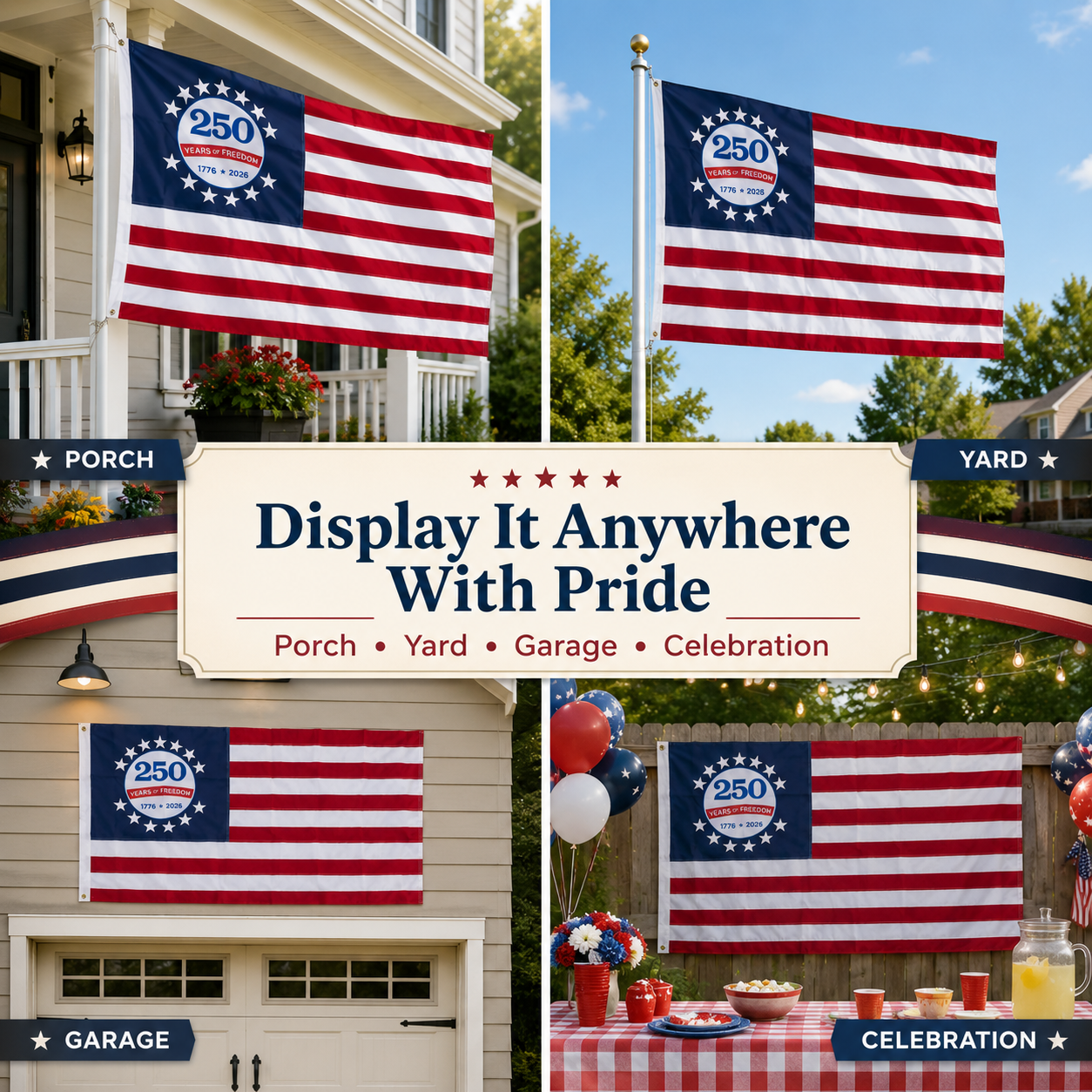 🔥Last Day 49% OFF🎁250th Anniversary USA Flag