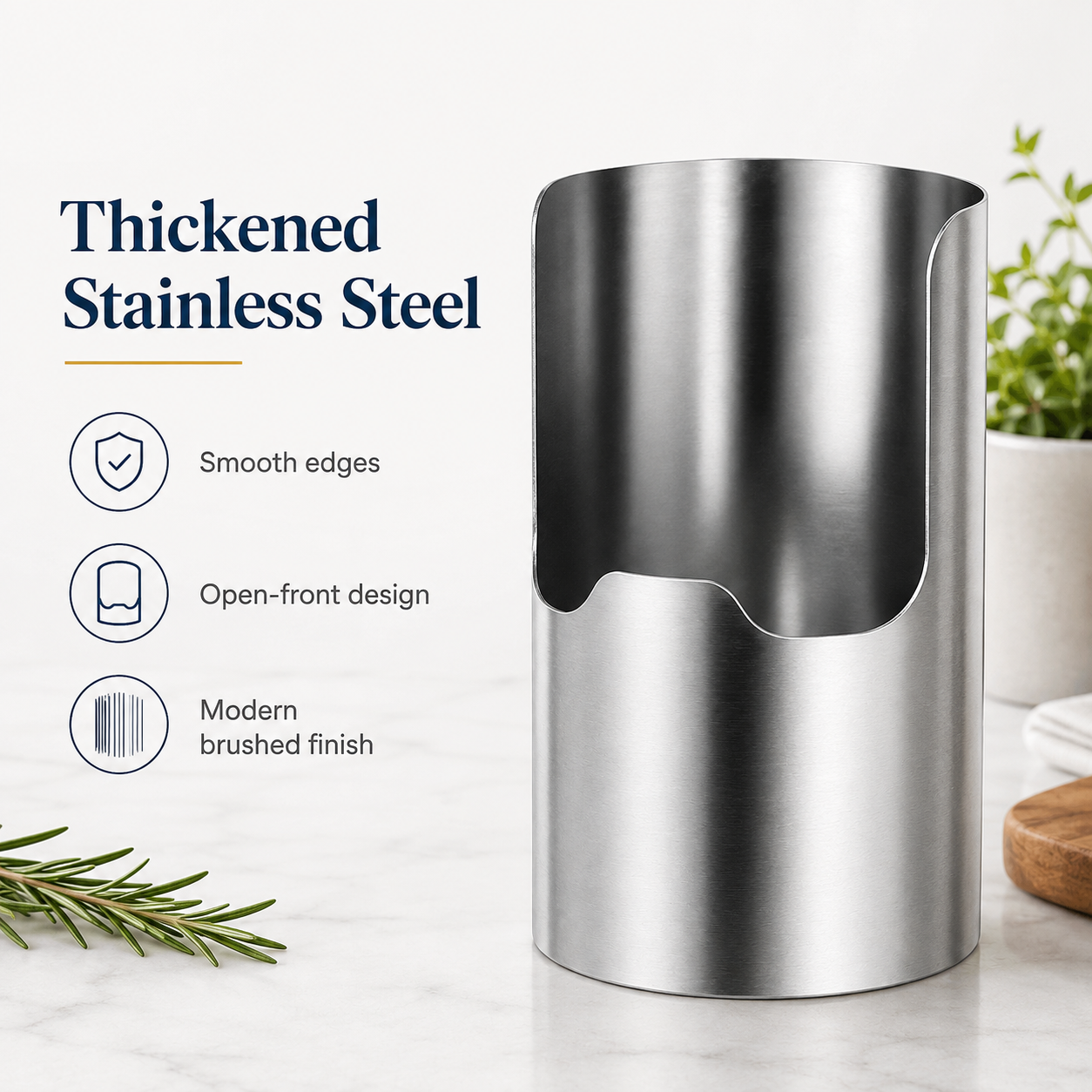 🔥Hot Sale 49% OFF🔥Thickened Stainless Steel Utensil Organizer