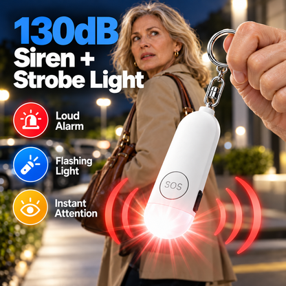 🚨Smart Personal Safety Alarm with Emergency Call & Location Sharing