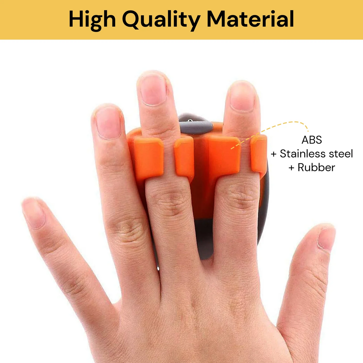 Finger Vegetable Palm Peeler Kitchen Fruit Potato Peeler with Comfortable Rubber Finger Grip