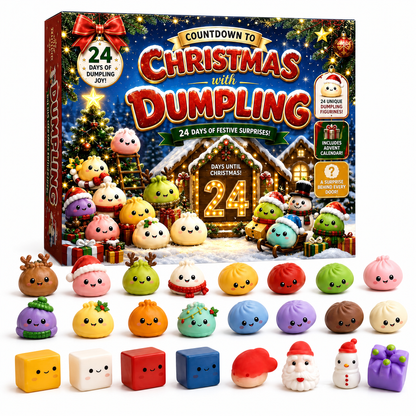 🔥Limited time 50% OFF —🎄 24 Days of Squishy Christmas Surprises