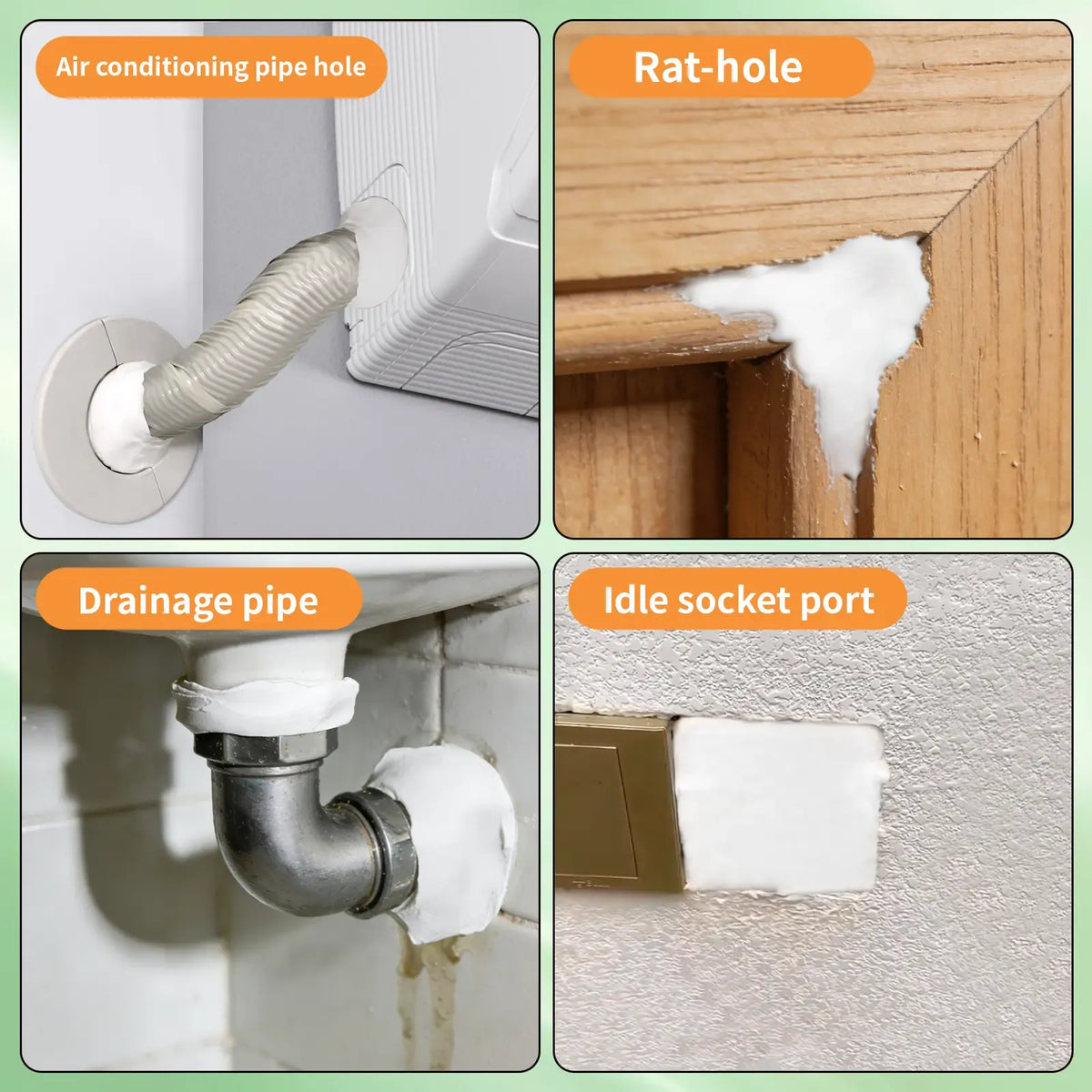10Pcs Professional Sealant Clay -  Anti-Insect Wall Hole Filler Mud