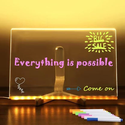 ✨LAST WEEK SPECIAL PRICE: ⏳🎨Luminous Led Drawing Board For Children