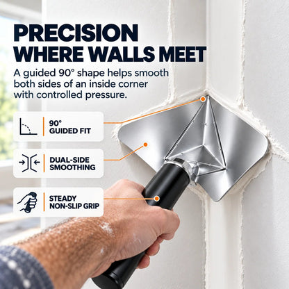 ⏰Limited Stock 60% OFF🔥Drywall Corner Finishing Trowel 🛠️ Create Perfect Inside Corners With Less Rework