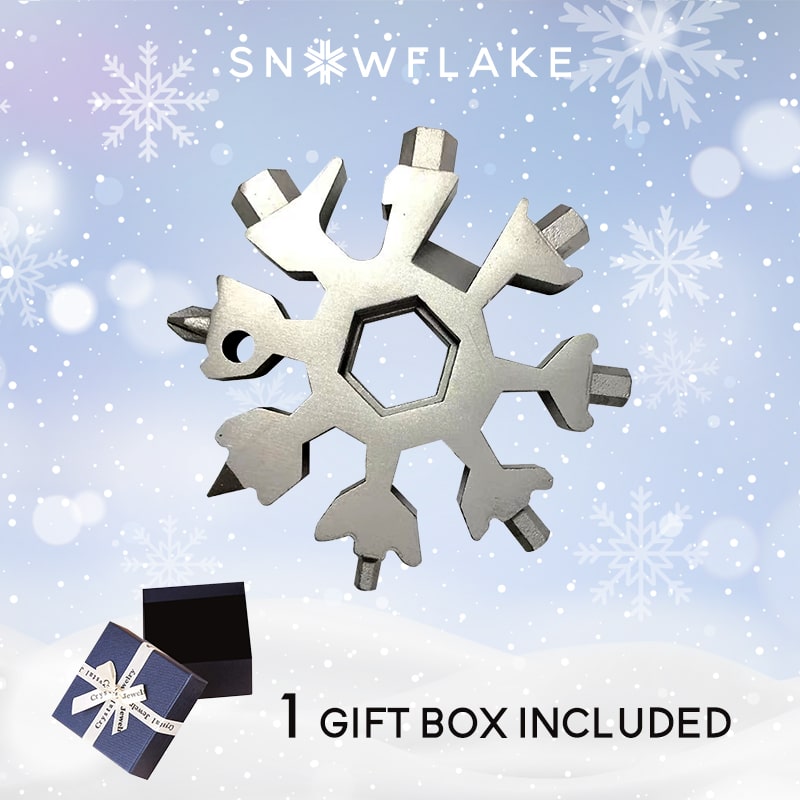 Snowflake - 18-in-1 Multi-Tool Christmas Gift Set 2026