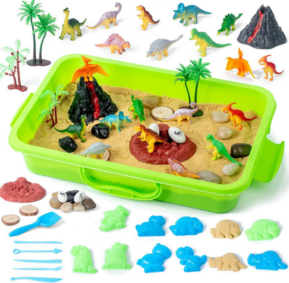 🚜Sandbox with Lid Castle Building kit