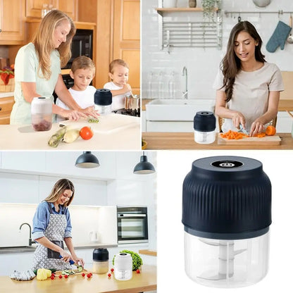 🔥Hot Sale 49% OFF🔥⚡ Cordless Mini Food Chopper – Chop, Mince & Blend in Seconds
