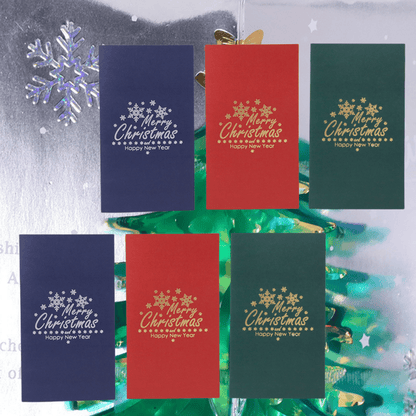Early Christmas Sale - 3D Pop-Up Christmas Handmade Greeting Cards with Envelope
