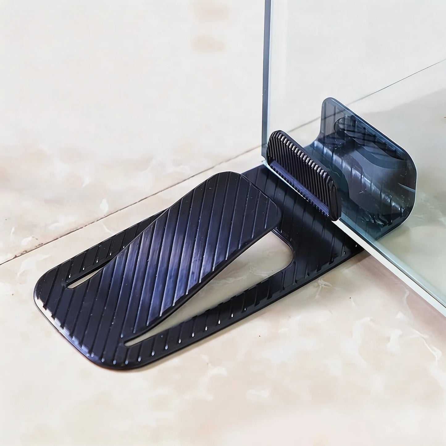 🔥Hot Sale 50% OFF 🎁——Self-Adhesive Door Stopper – Non-Slip No-Drill Door Holder for Home & Office
