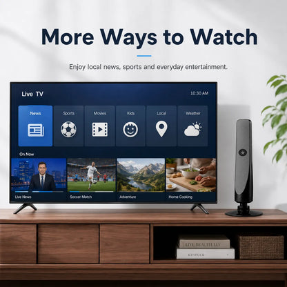 🔥🔥 HD TV Antenna – No Monthly Subscription✅Quick & Easy Setup 📡