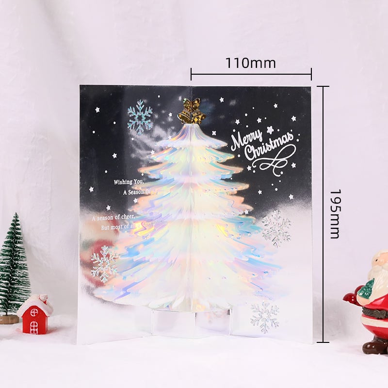 Early Christmas Sale - 3D Pop-Up Christmas Handmade Greeting Cards with Envelope