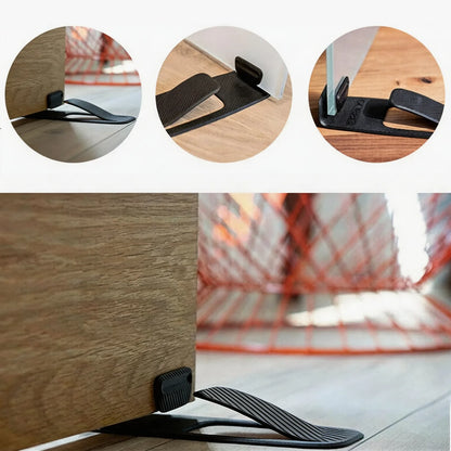 🔥Hot Sale 50% OFF 🎁——Self-Adhesive Door Stopper – Non-Slip No-Drill Door Holder for Home & Office