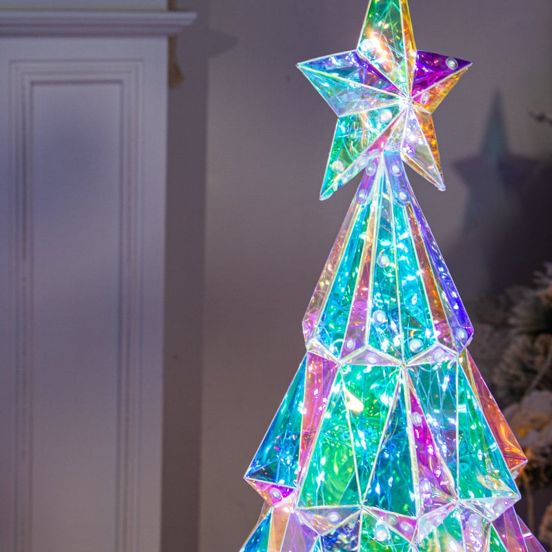 🎅 Early Christmas Sale 🎅✨Christmas Regular Holographic In/Outdoor Figure with Remote