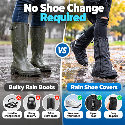 Reusable Waterproof Rain Shoe Covers