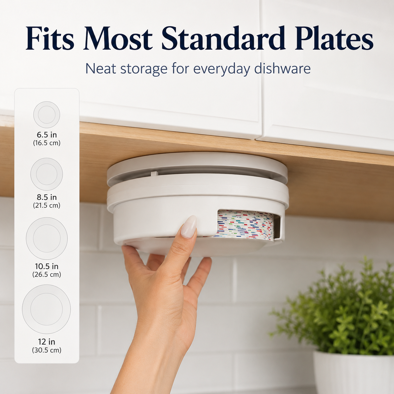 💥New Arrivals Sale 49% OFF💥Under Cabinet Paper Plate Dispenser