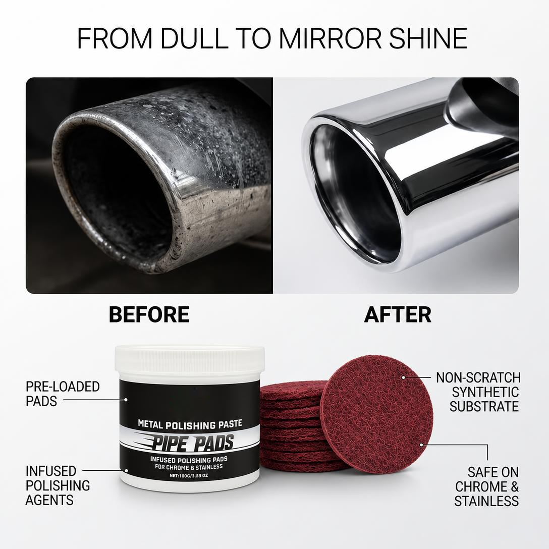 🔥LAST DAY 49% OFF-MirrorFinish Pads Remove scratches and oxidation