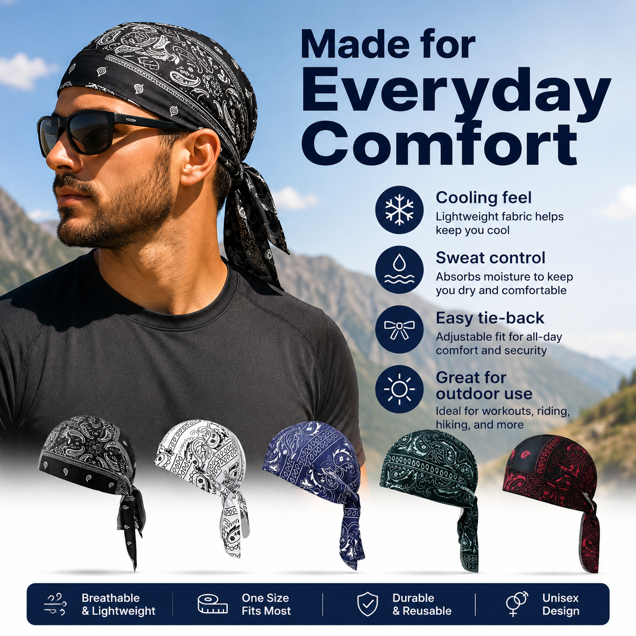 ✨This Week's Special Price💥- Cooling Headscarf Cap