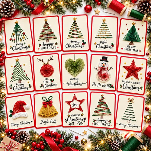 🎄Christmas Sale 49% OFF🎄 Merry & Bright Christmas DIY Kit (6 pcs)