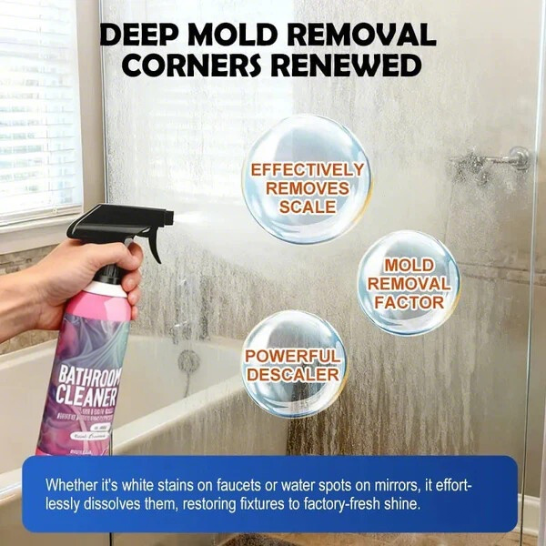 ✨✨ ✨Bathroom Cleaner: Sparkle in Seconds, No Harsh Fumes