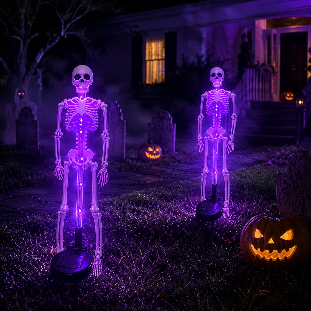 🔥 50% OFF TODAY💀 Solar Skeleton Yard Stake