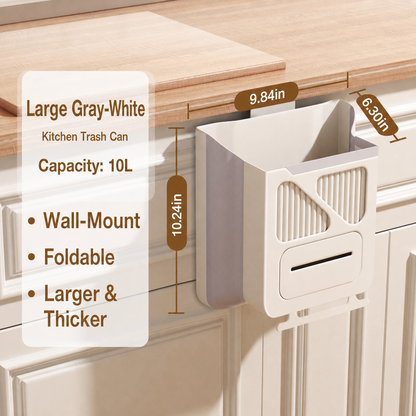 🔥LAST DAY 50% OFF🔥Wall-Mounted Trash Bin with Bag Dispenser