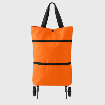 🔥Hot Sale 49% OFF🔥Foldable Shopping Trolley Bag with Wheels