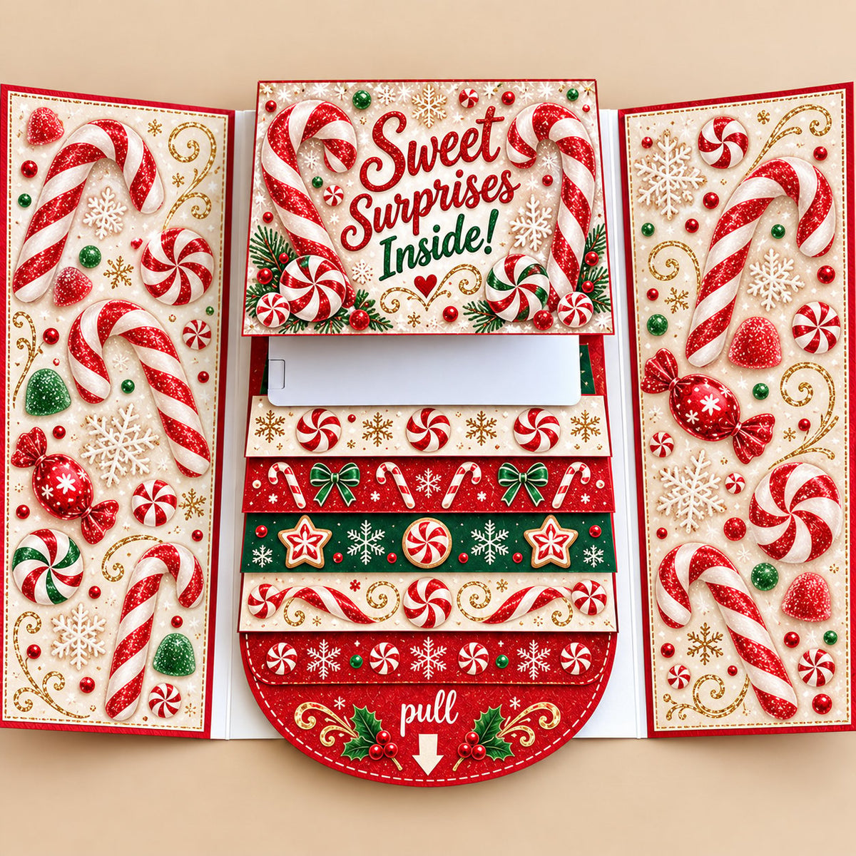 🎄Christmas Sale 49% OFF🎄Waterfall Christmas Gift Card Booklet
